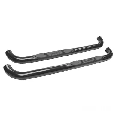 Westin 23-2325E-Series 3 Round Nerf Bars Single Step Pad Black