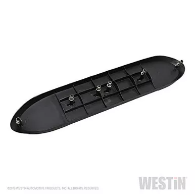 Westin 24-50020 Platinum Series Oval Wheel-To-Wheel Step Bar Step Pad And Clips