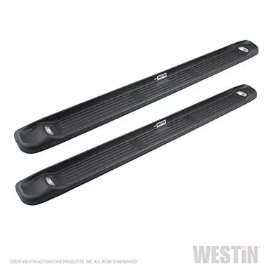 Westin 27-0005 Universal Lighted 72" Black Molded Polymer Running Boards