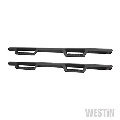 Westin 56-14025 HDX Drop Nerf Step Bars Textured Black for Nissan Titan/Titan XD