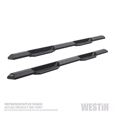 Westin 56-24125 Text Black HDX Xtreme Nerf Step Bar for 19-20 GM 1500 Double Cab