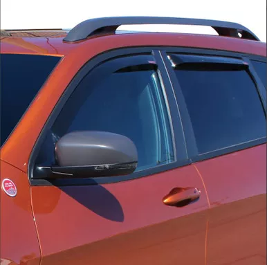 Westin 72-31408 Tape On Wind Deflector 4pc Smoke fits 2019-2024 Silverado Sierra