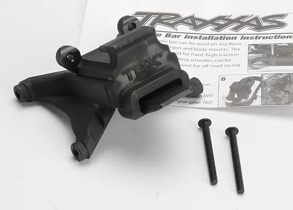 Wheelie Bar Mount (1)(Fits 1/10 Scale Revo Trucks)