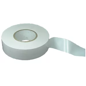 WHITE PVC TAPE 66FT