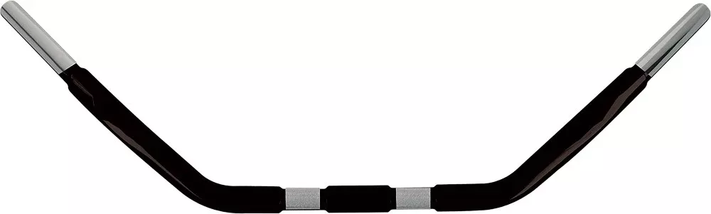 Wild 1 Chubby Dresser Bars Springer Satin Black – WO510B For Harley Touring 1982-2018
