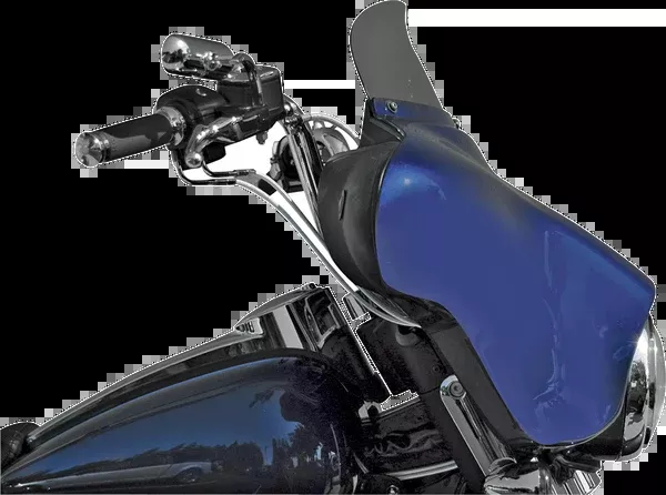 Wind Vest Windshield - 6" - Smoke - FLHT/X