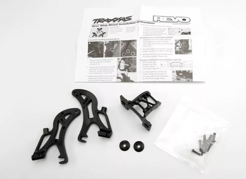 Wing Mount, Revo (Complete Minus Wing, Part #5412 or Other)