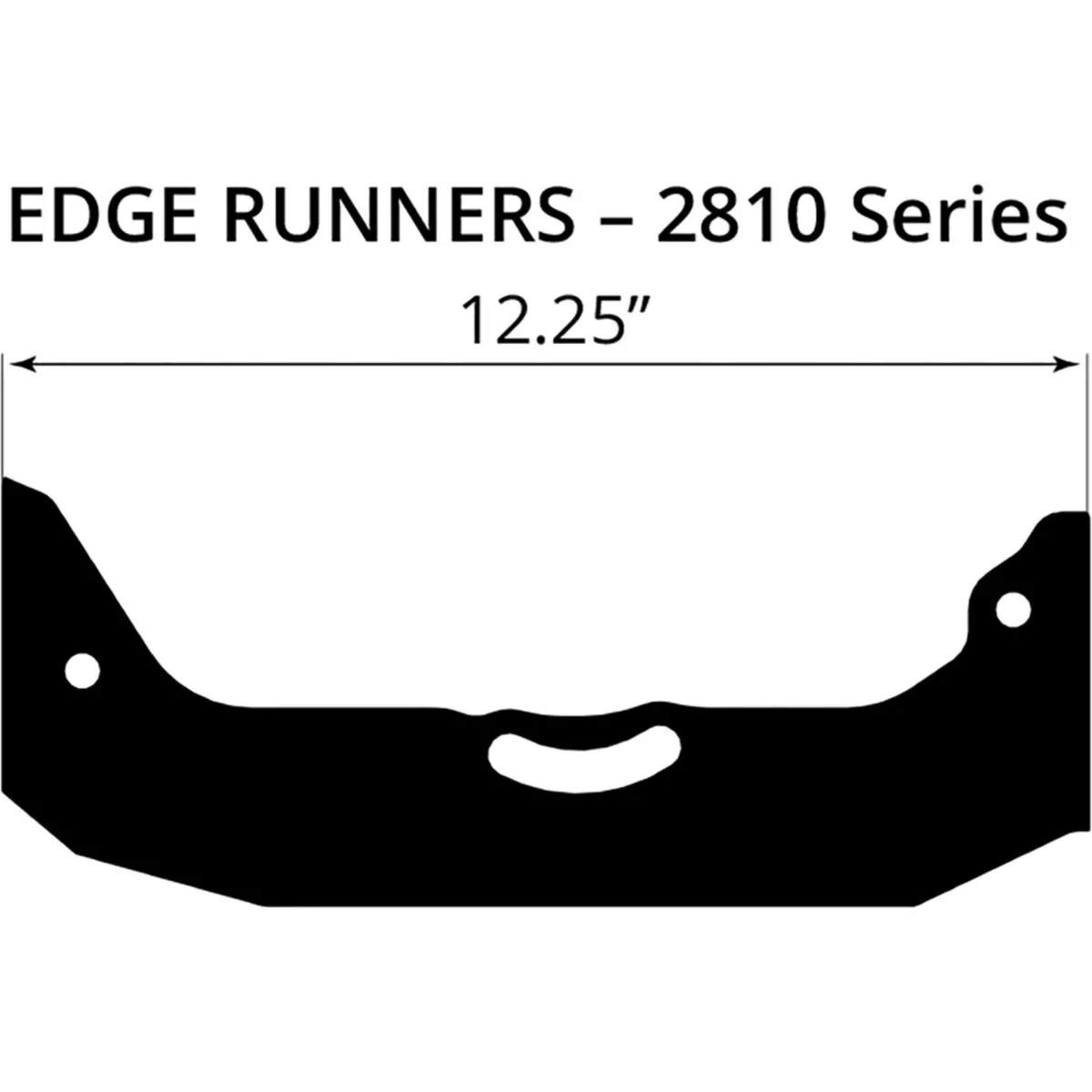 WOODY’S 4612-0372 ETX5-2810 Wearbar Wear Bars – Edge Runner