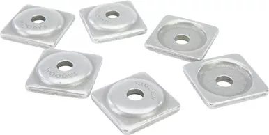 Woody’s Digger Support Plate Square Alum. 6/Pk – ASW2-3775-F