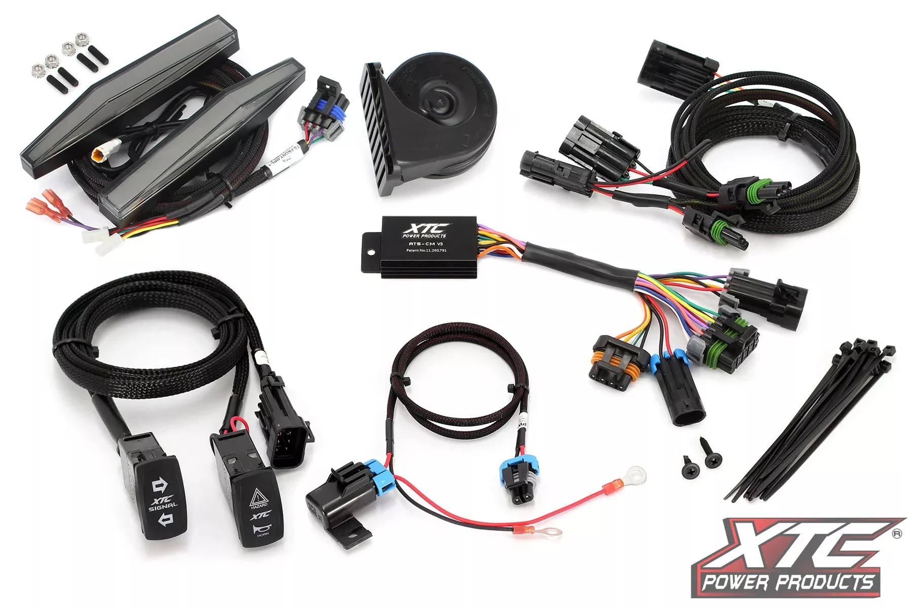 XTC POWER PRODUCTS Auto Turn Signal Kit W/ Horn And Front Drl Lights Can-630-1375