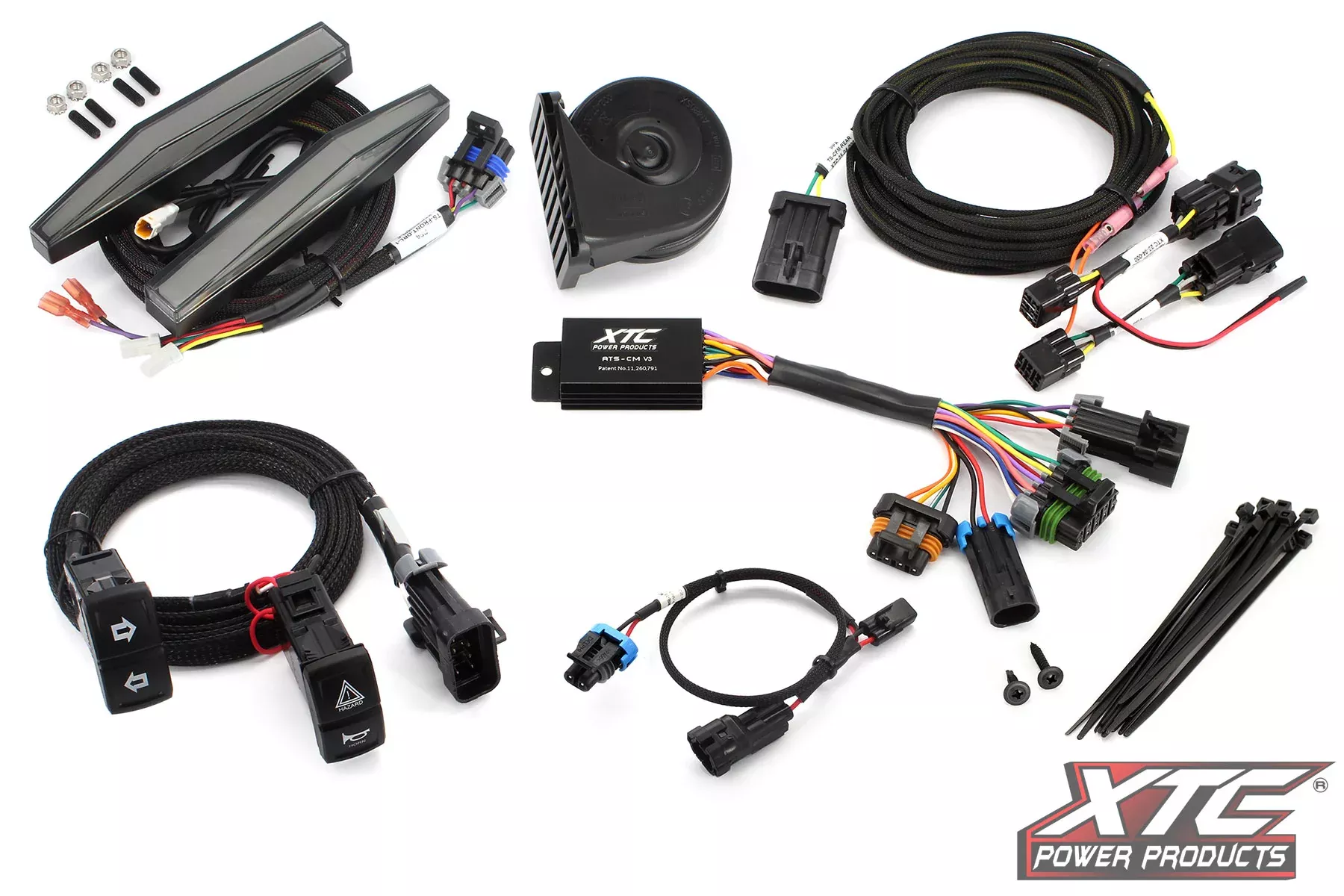 XTC POWER PRODUCTS Auto Turn Signal Kit W/ Horn And Front Drl Lights Can-630-1377