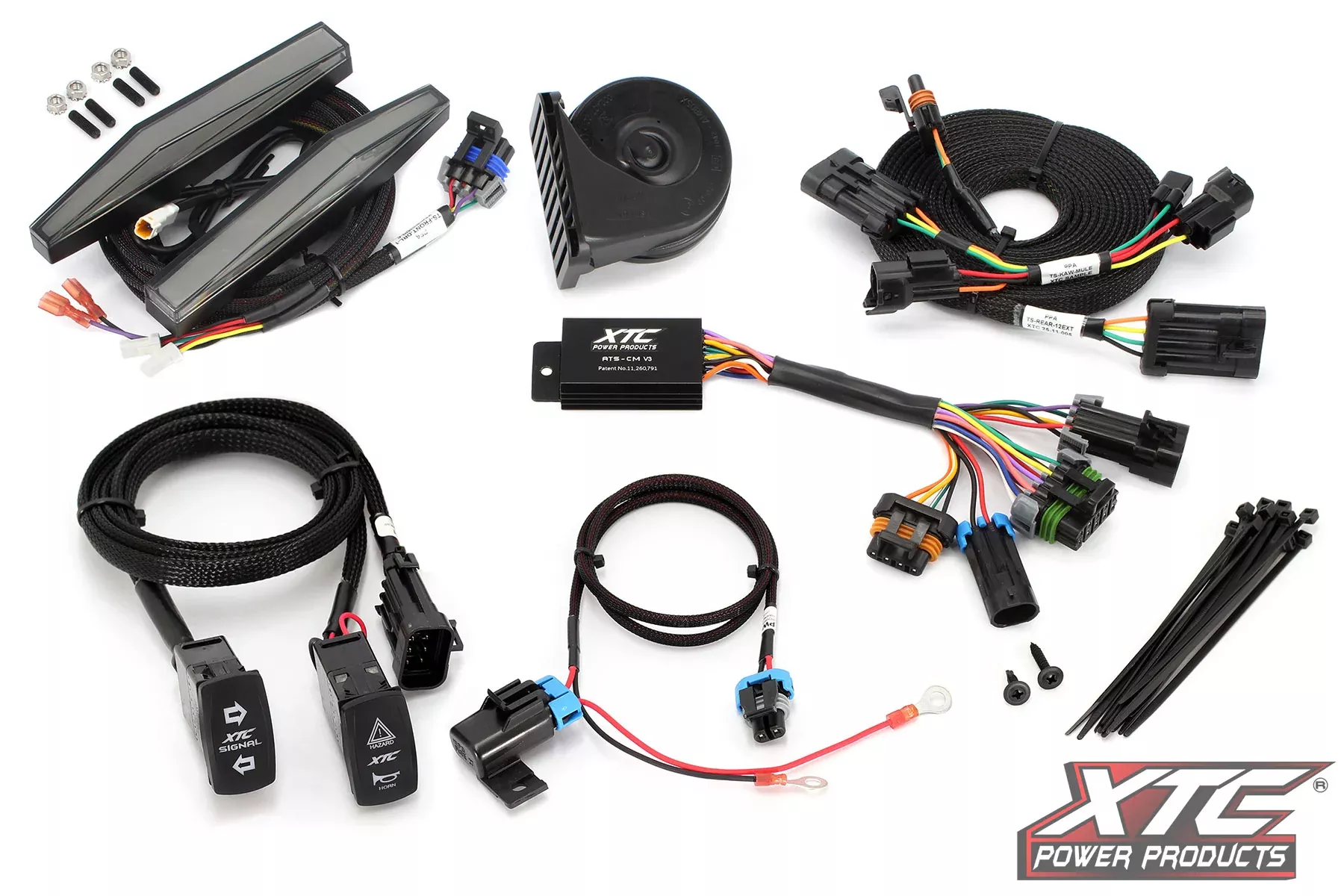 XTC POWER PRODUCTS Auto Turn Signal Kit W/ Horn And Front Drl Lights Can-630-1381