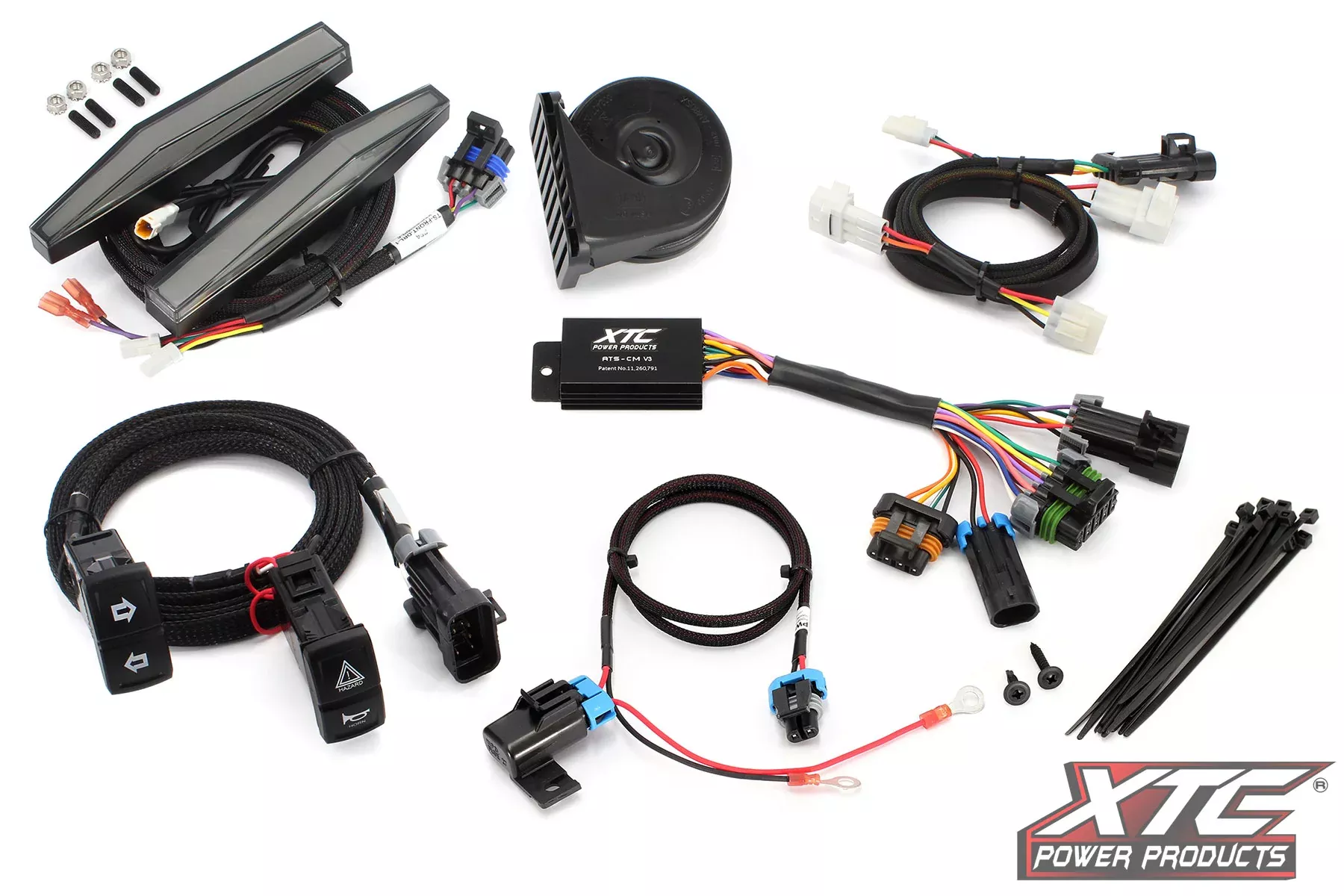XTC POWER PRODUCTS Auto Turn Signal Kit W/ Horn And Front Drl Lights Can-630-1382