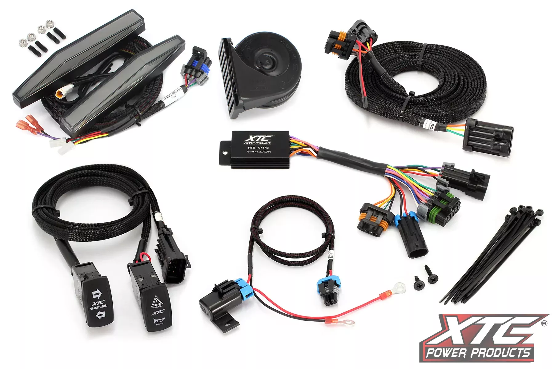 XTC POWER PRODUCTS Auto Turn Signal Kit W/ Horn And Front Drl Lights Can-630-1409