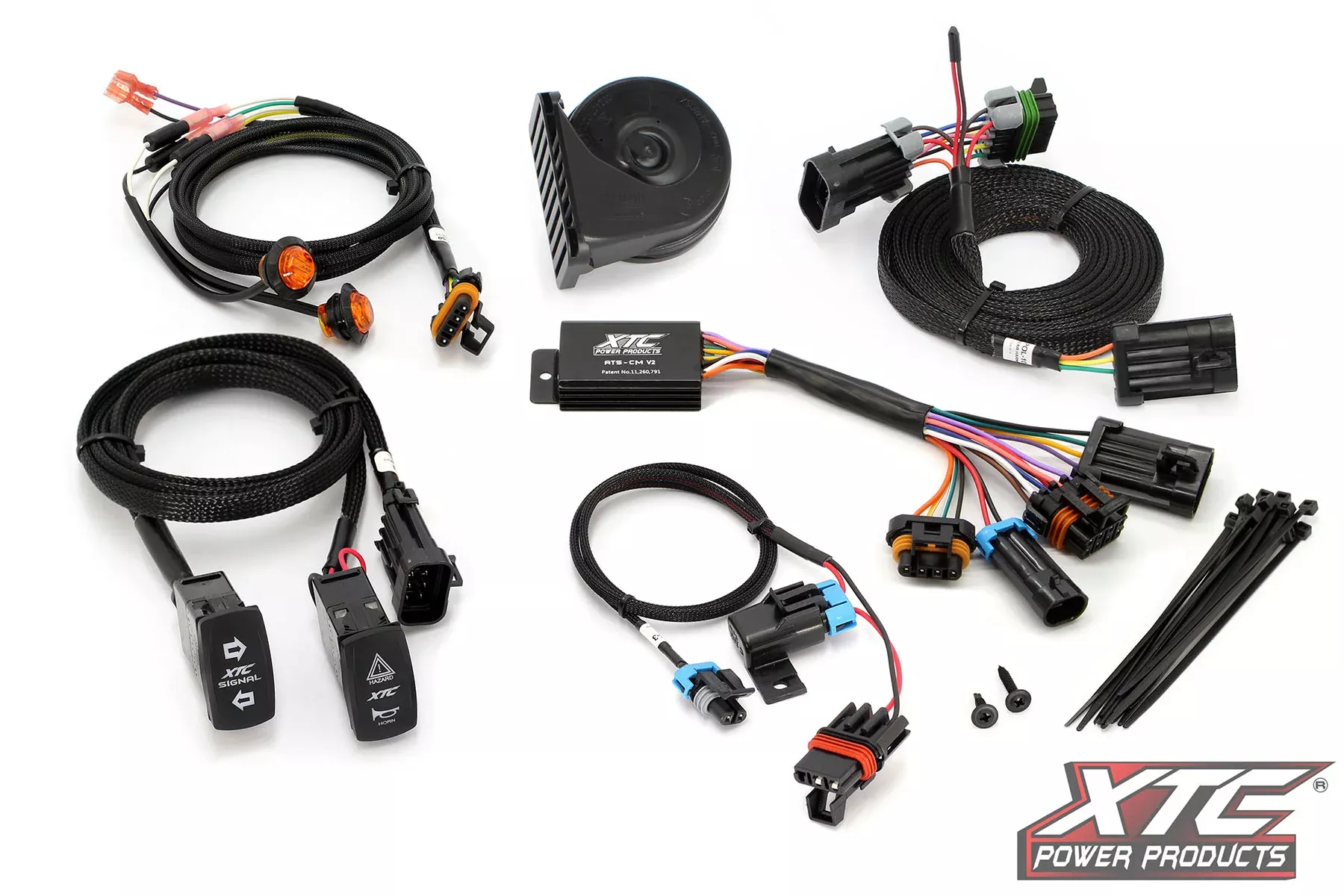 XTC POWER PRODUCTS Auto Turn Signal Kit W/ Horn And Front Drl Lights Can-630-1410