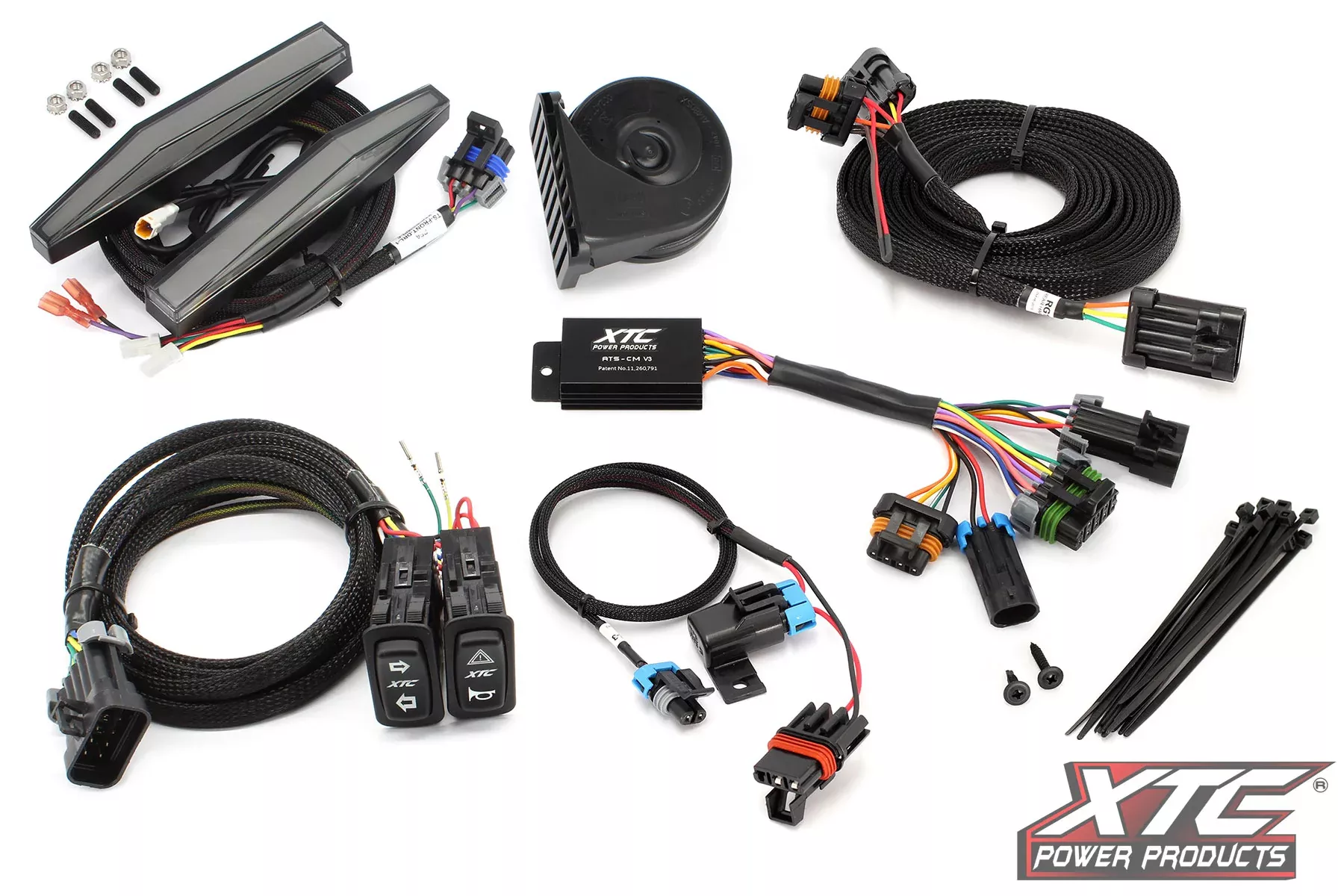 XTC POWER PRODUCTS Auto Turn Signal Kit W/ Horn And Front Drl Lights Can-630-1414