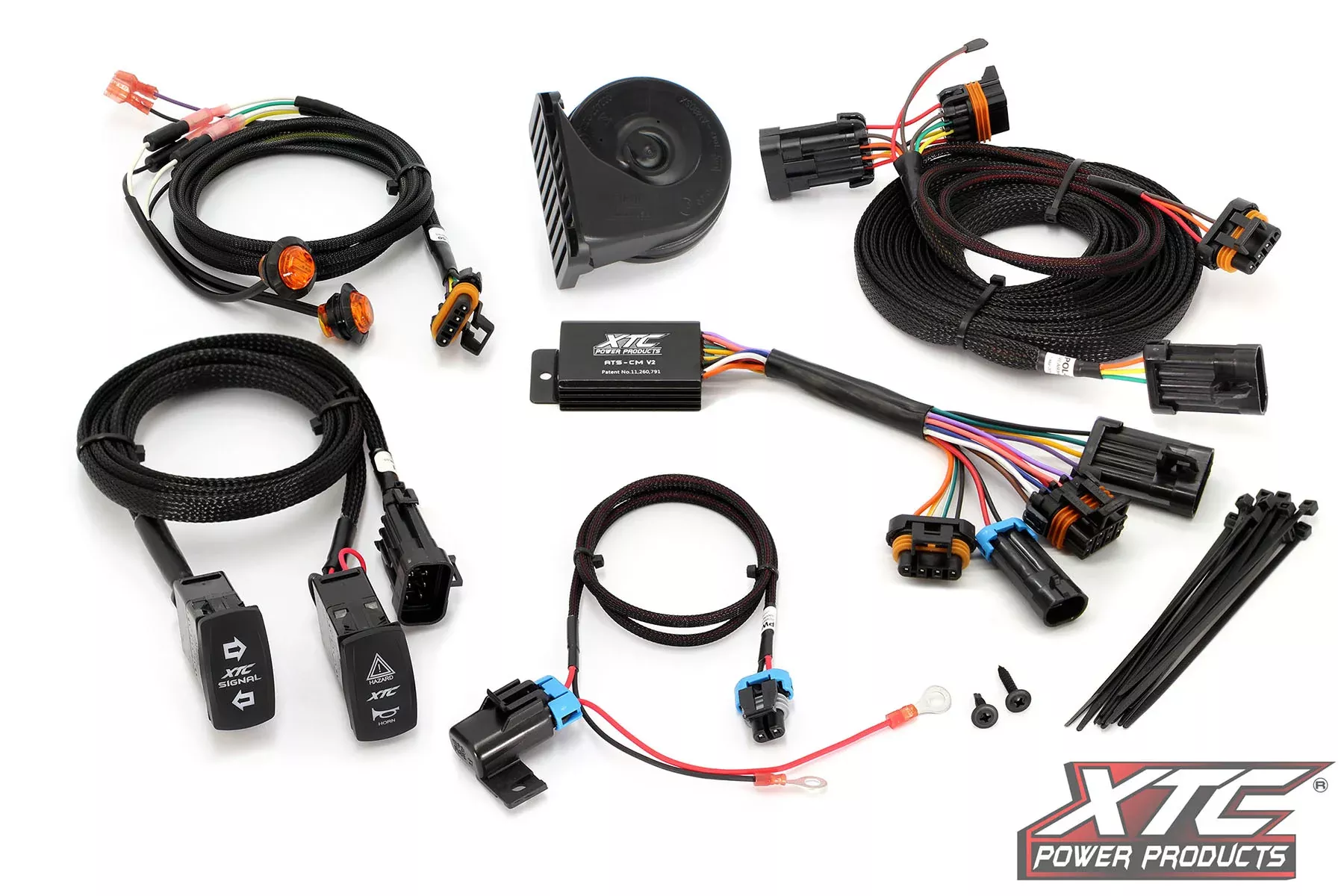XTC POWER PRODUCTS Auto Turn Signal Kit W/ Horn And Front Drl Lights Can-630-1415