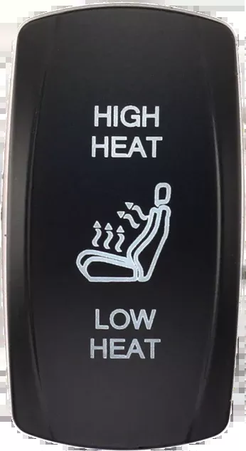XTC POWER PRODUCTS Dash Switch Rocker Face High Low Heated Seats-630-1057