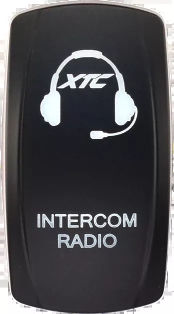 XTC POWER PRODUCTS Dash Switch Rocker Face Intercom Radio-630-1059
