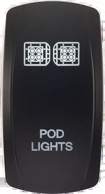 XTC POWER PRODUCTS Dash Switch Rocker Face Pod Ligghts-630-1063