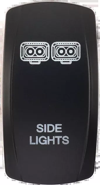 XTC POWER PRODUCTS Dash Switch Rocker Face Side Litghts-630-1068