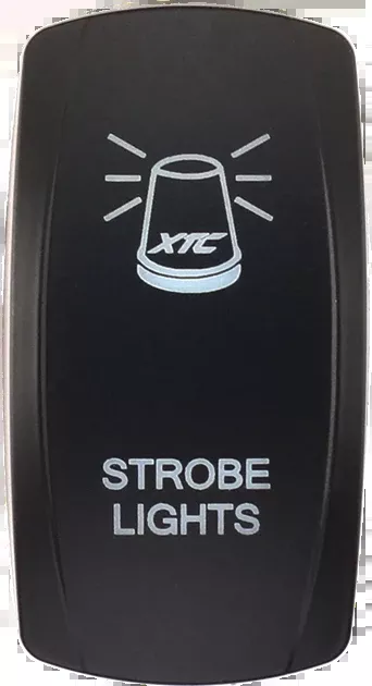 XTC POWER PRODUCTS Dash Switch Rocker Face Strobe Light-630-1070