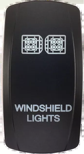 XTC POWER PRODUCTS Dash Switch Rocker Face Windshield Light-630-1076