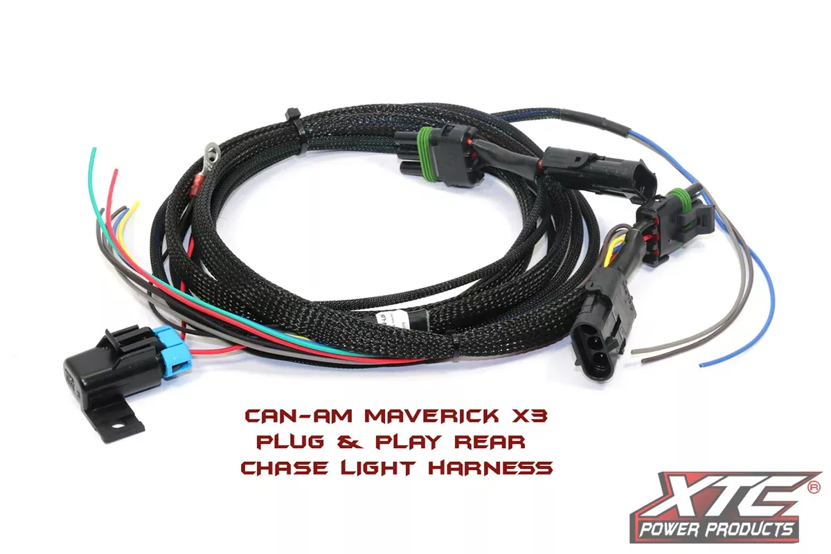 XTC POWER PRODUCTS Plug N Play Rear Chase Bar Harness-630-1171