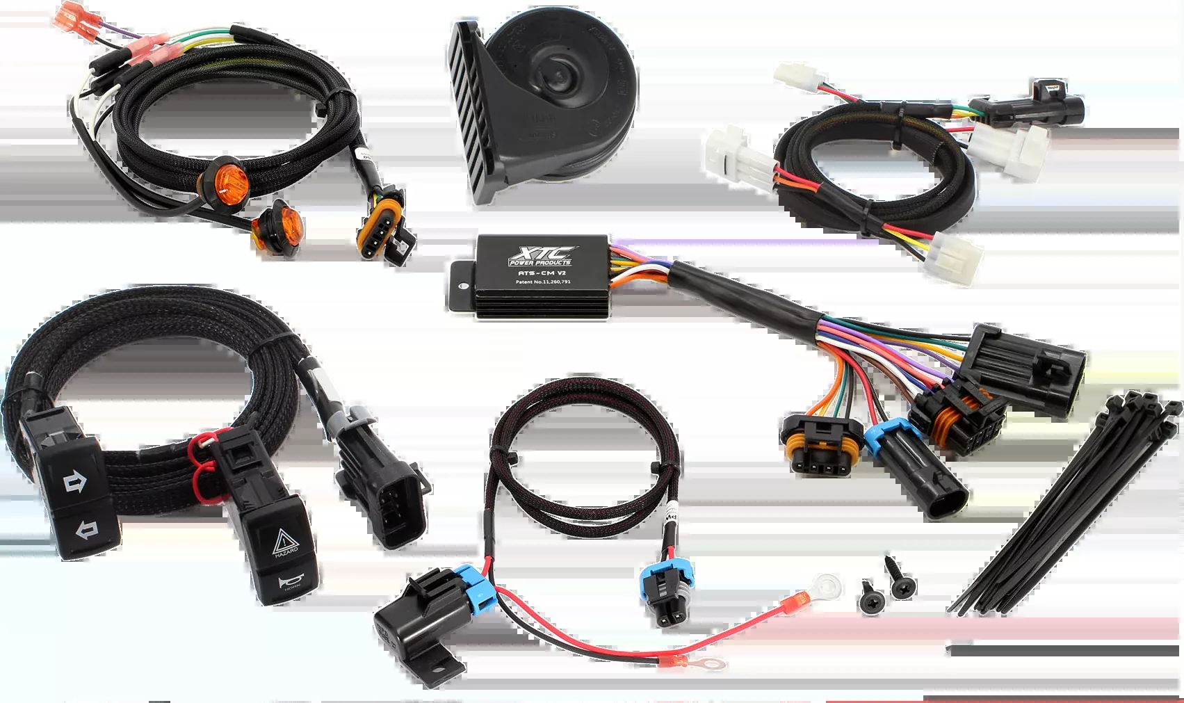 XTC POWER PRODUCTS Self Canceling T/S Kit W/Horn-630-0033