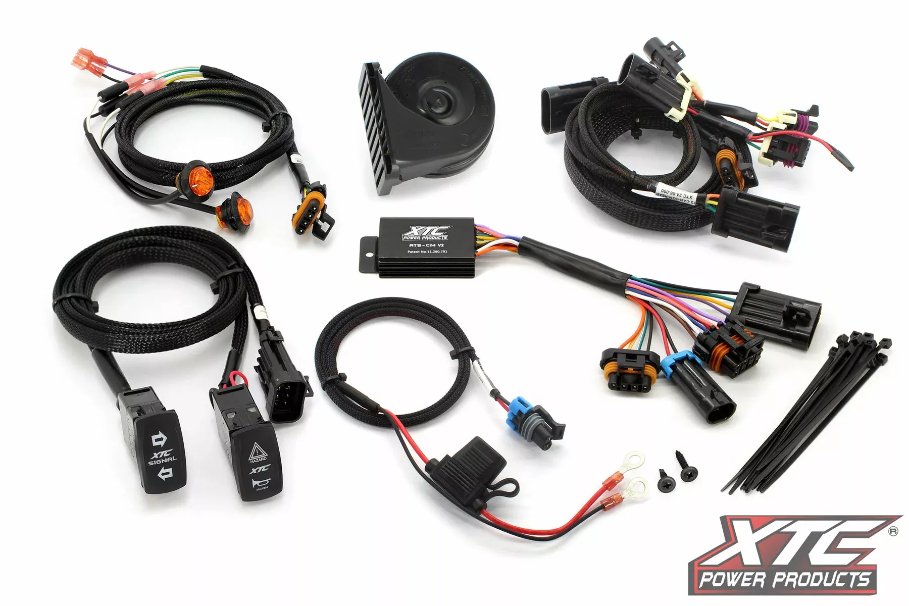 XTC POWER PRODUCTS Self Canceling T/S Kit W/Horn-630-1301