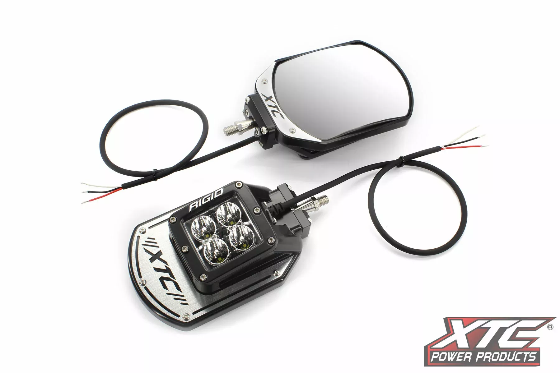 XTC POWER PRODUCTS Side Mirrors Threaded 3/8 In. Stud-630-1208