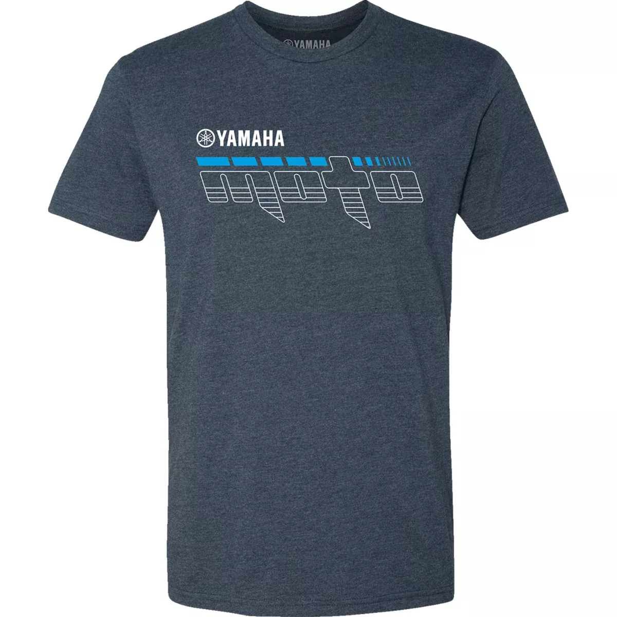 YAMAHA APPAREL Racing Moto T-Shirt Navy