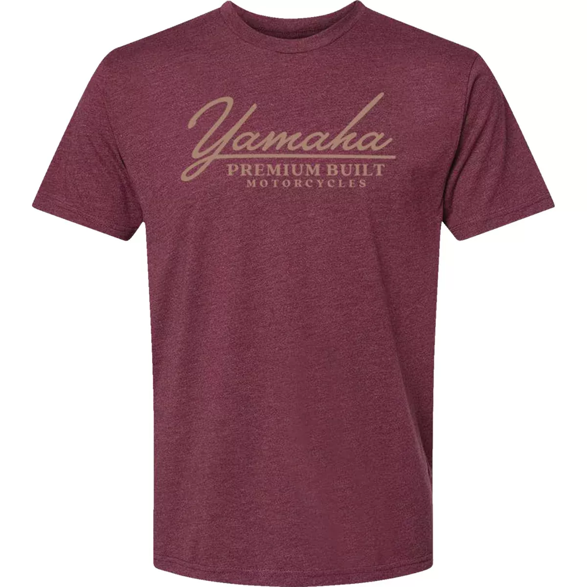 YAMAHA APPAREL Racing Premium Built T-Shirt Maroon