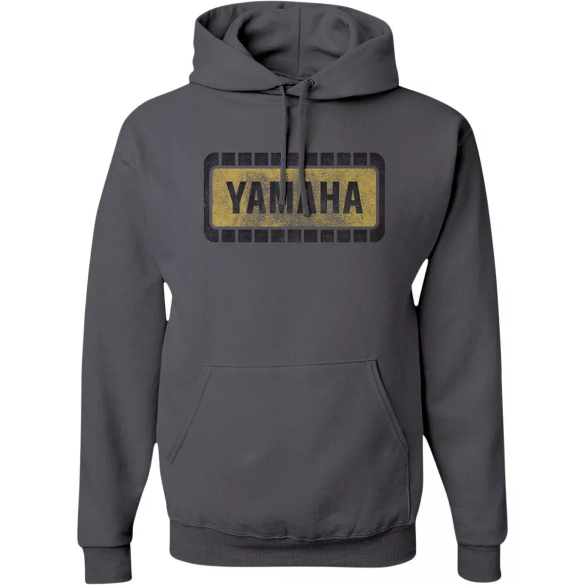 YAMAHA APPAREL Retro Hoodie Charcoal