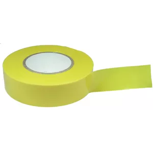 YELLOW PVC TAPE 66FT
