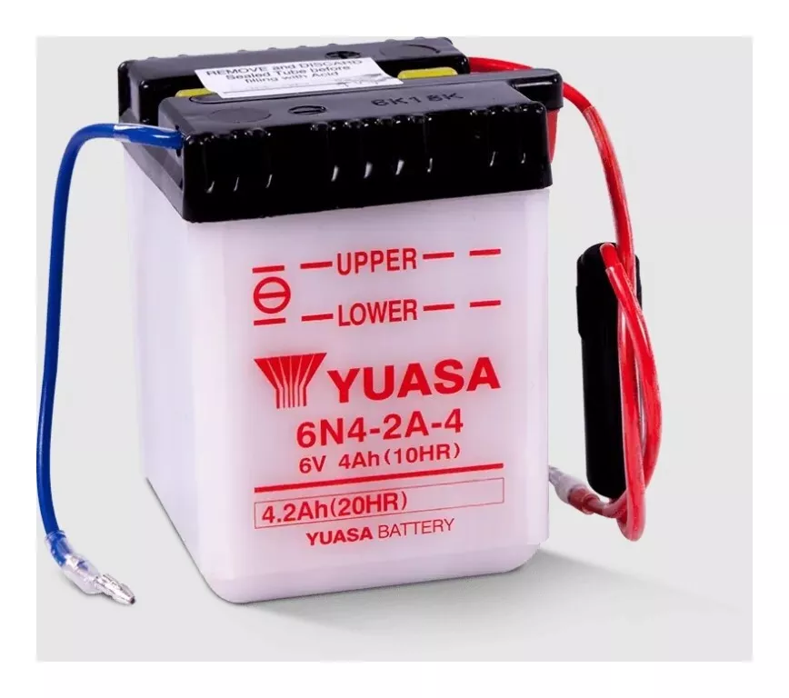 Yuasa 6N4-2A-4 6 Volt Conventional Battery