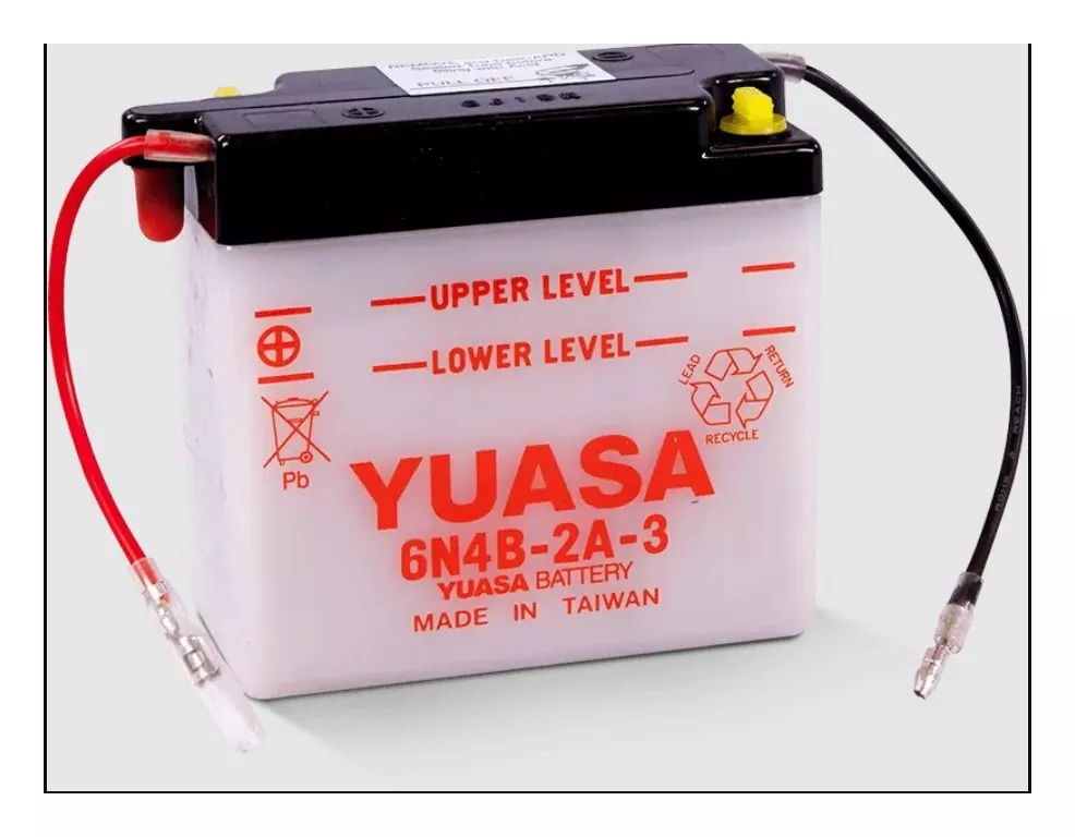 Yuasa 6N4B-2A-3 Yumicron 6 Volt Conventional Battery
