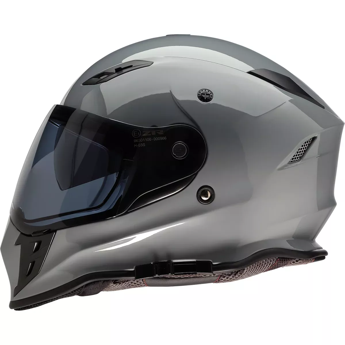 Z1R 0140-0452 Nemesis Smoke Helmet Nemesis Helmet – Smoke – Nardo – XS