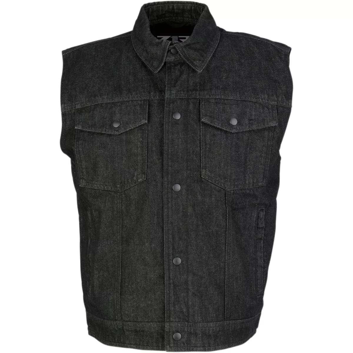 Z1R Denim Vest Black