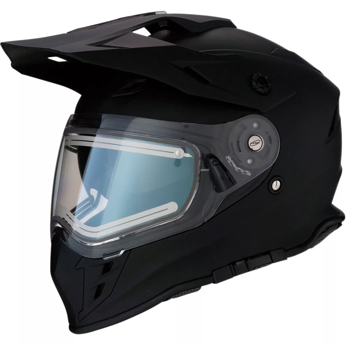 Z1R Range 2.0 Snow Electric Dual Pane Helmet – Black