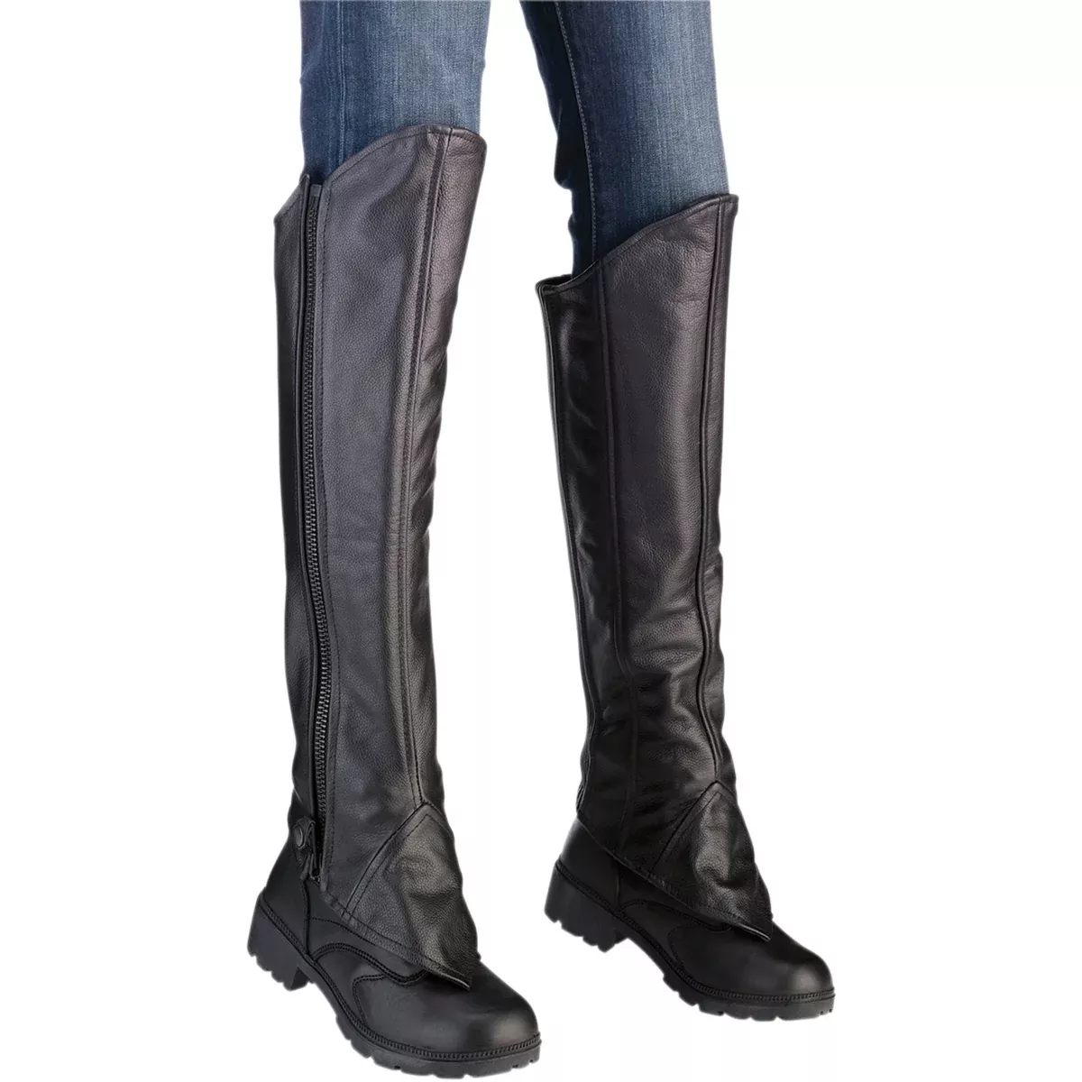 Z1R Women’s Half Chaps Black