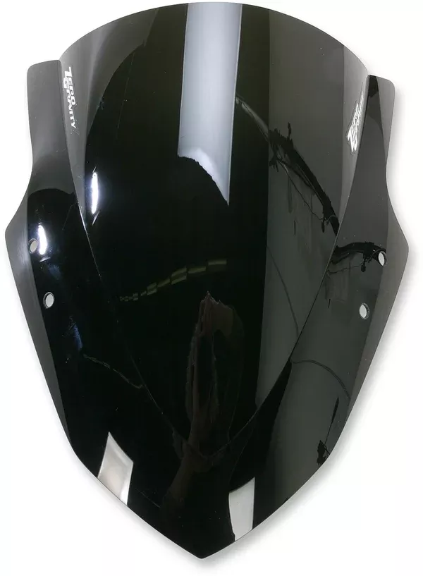 Zero Gravity Double Bubble Windscreen - Dark Smoke - Ninja 300