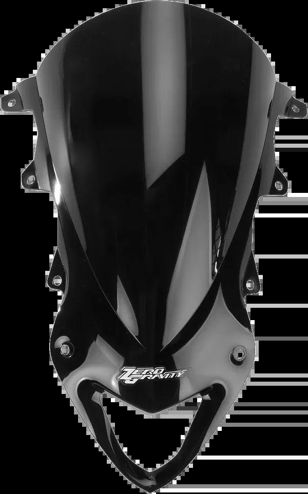 Zero Gravity Double Bubble Windscreen - Dark Smoke - S1000RR