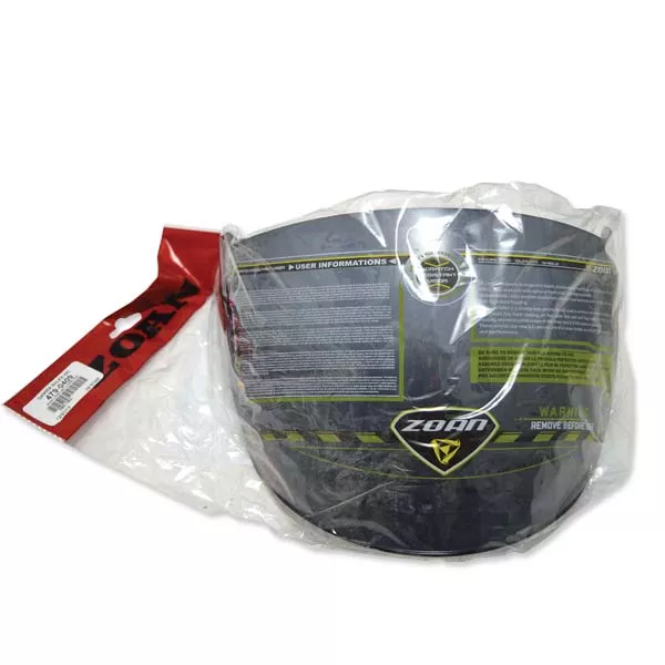 Zoan Long Jet Tinted Single Lens Shield (090-183)