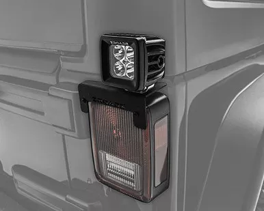 ZROADZ Z384812 Tail Light for Jeep Wrangler Top LED Mount, Black